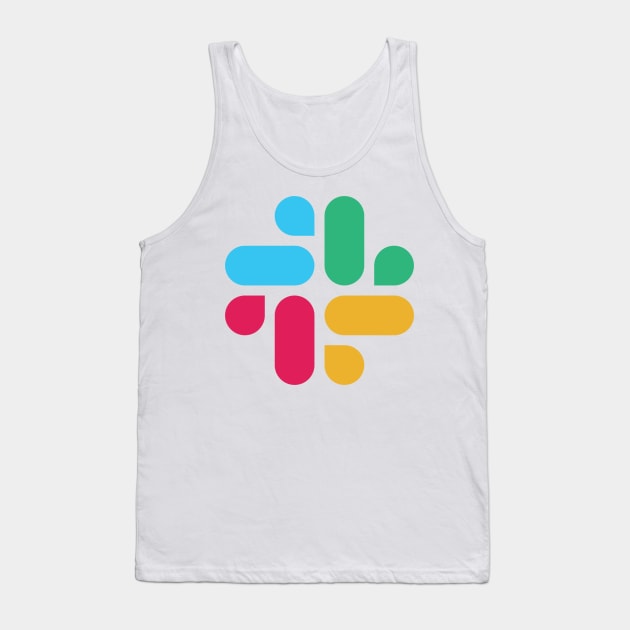 Slack Logotype Tank Top by hipstuff